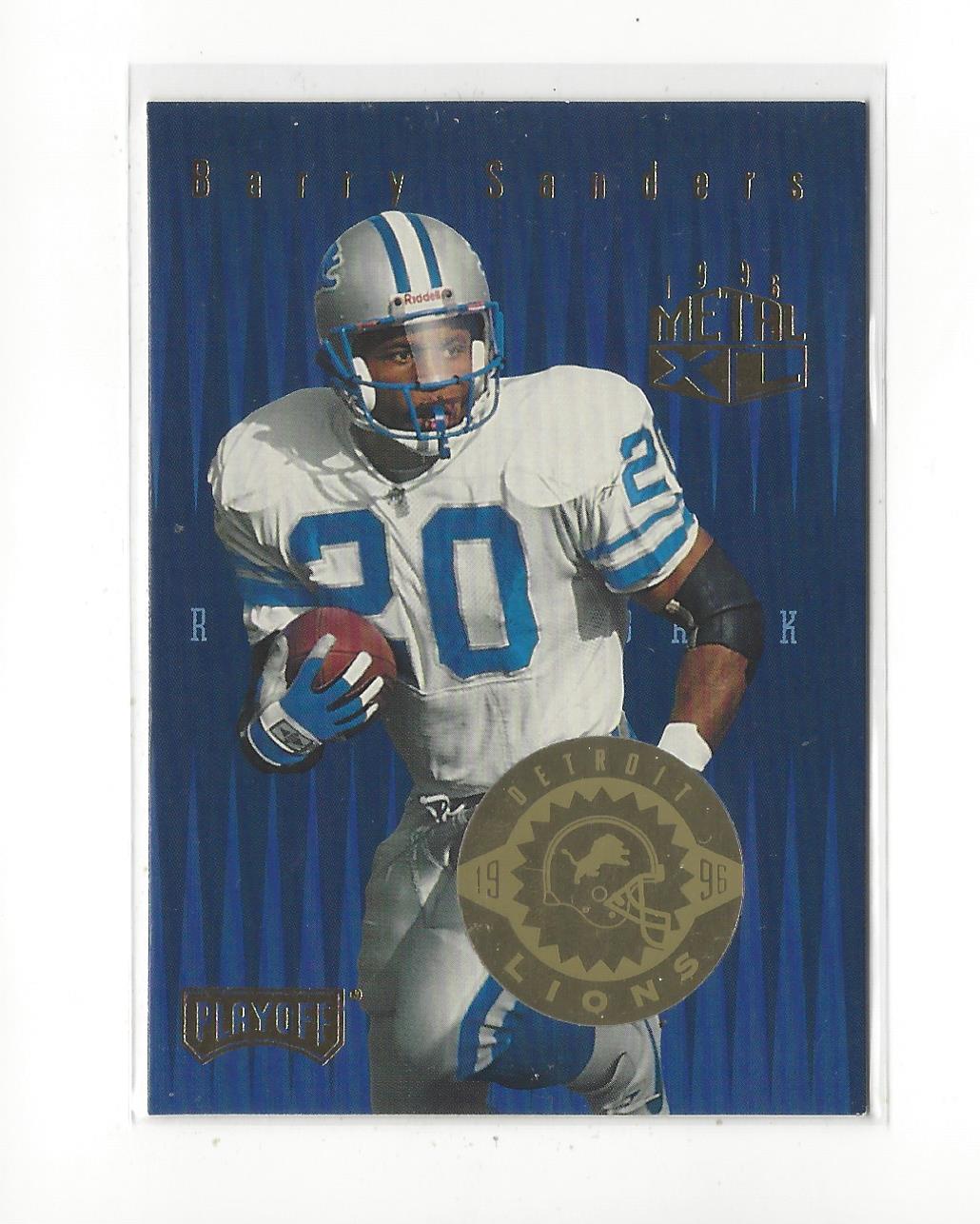 1996 Absolute Metal XL #3 Barry Sanders
