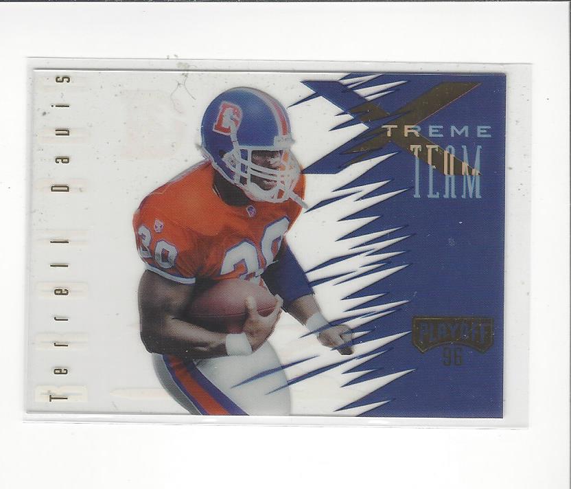 1996 Absolute Xtreme Team #12 Terrell Davis