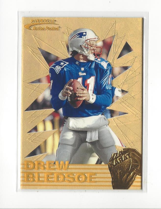 1996 Action Packed 24K Gold #3 Drew Bledsoe