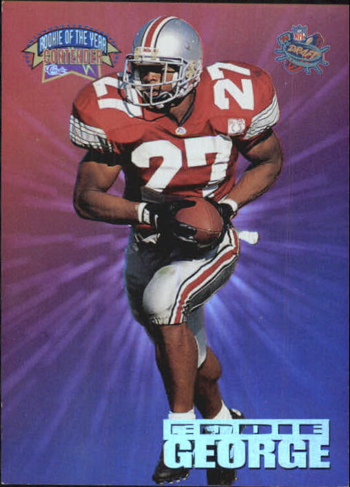 1996 Classic NFL Rookies ROY Contenders #C3 Eddie George