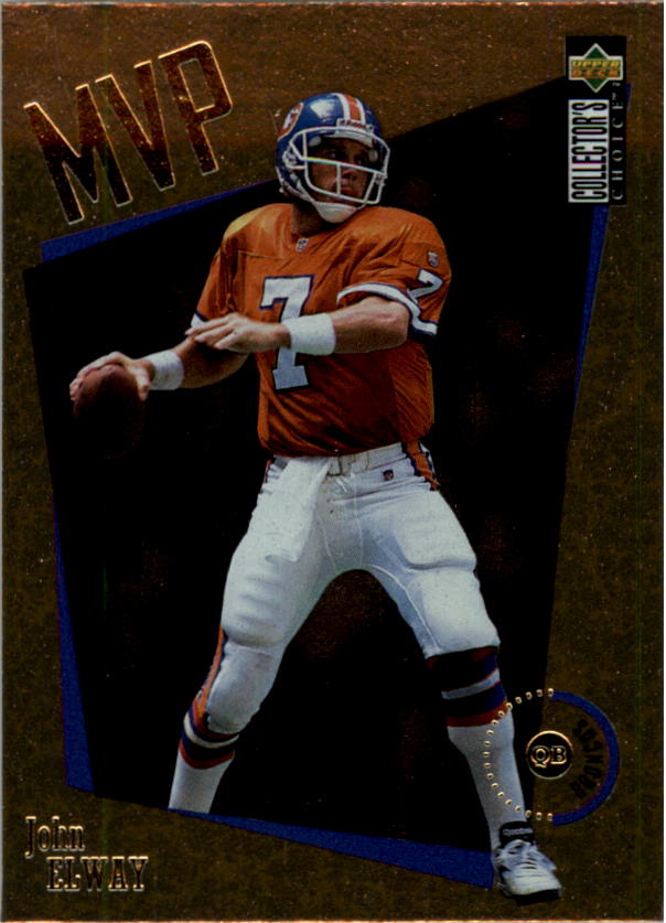 1996 Upper Deck MVP Collector's Choice Card #M8 Jeff Blake