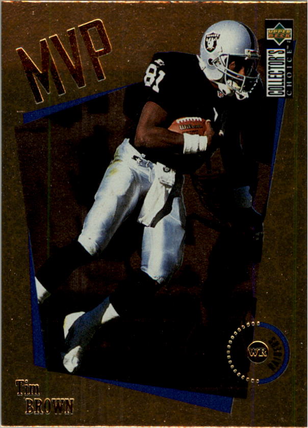 1996 Upper Deck MVP Collector's Choice Card #M8 Jeff Blake