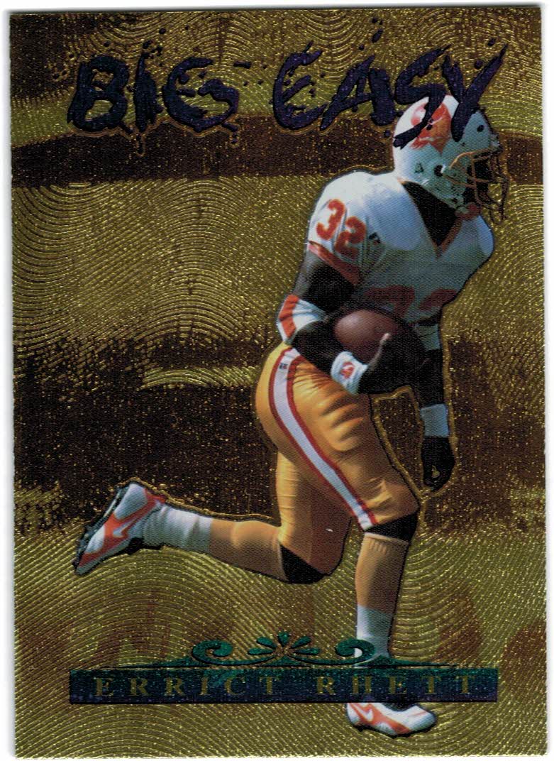 1996 Collector's Edge Promos #P1 Errict Rhett - NM-MT