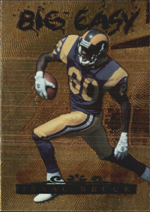 1996 Collector's Edge Big Easy Gold Foil #16 Isaac Bruce