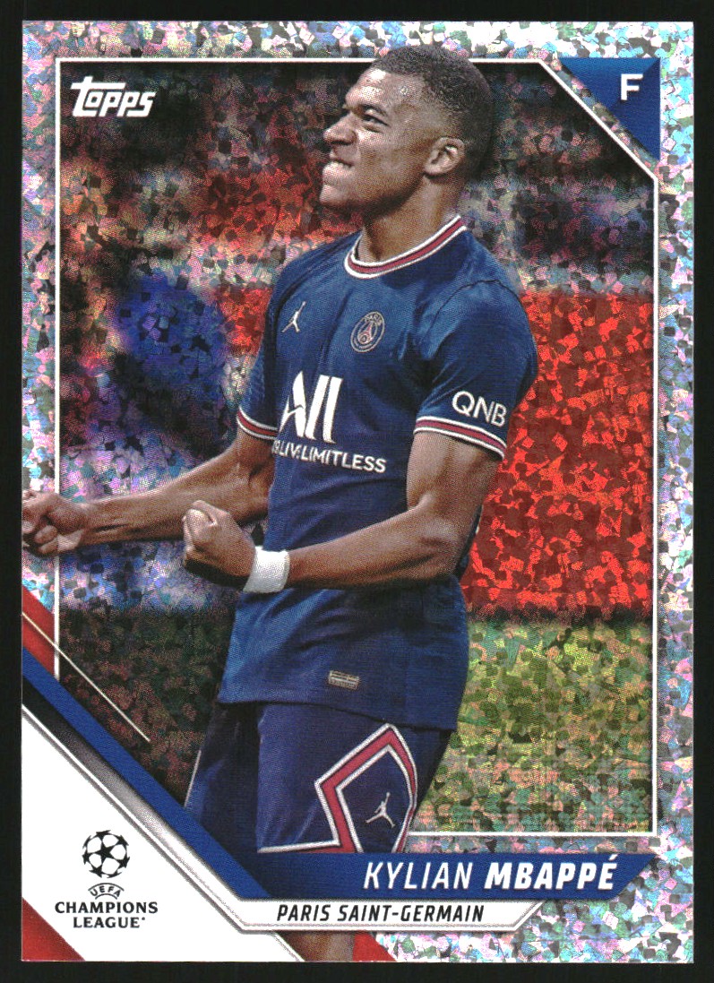 2021 Topps Inception UEFA Club Competitions First XI Kylian Mbappe