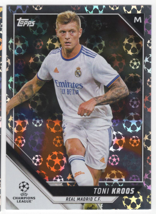 toppsサッカーカード 2021-22 Topps UEFA Champions League Starball Foil #13 Toni