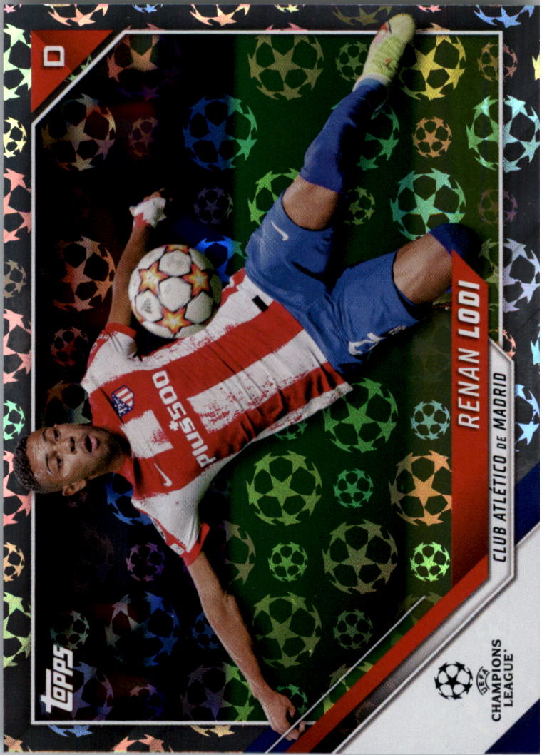 2021-22 Topps UEFA Champions League Starball Foil Soccer Card Pick