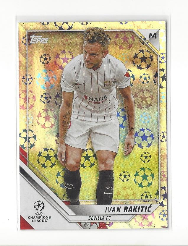 2021-22 Topps UEFA Champions League Starball Foil Parallel
