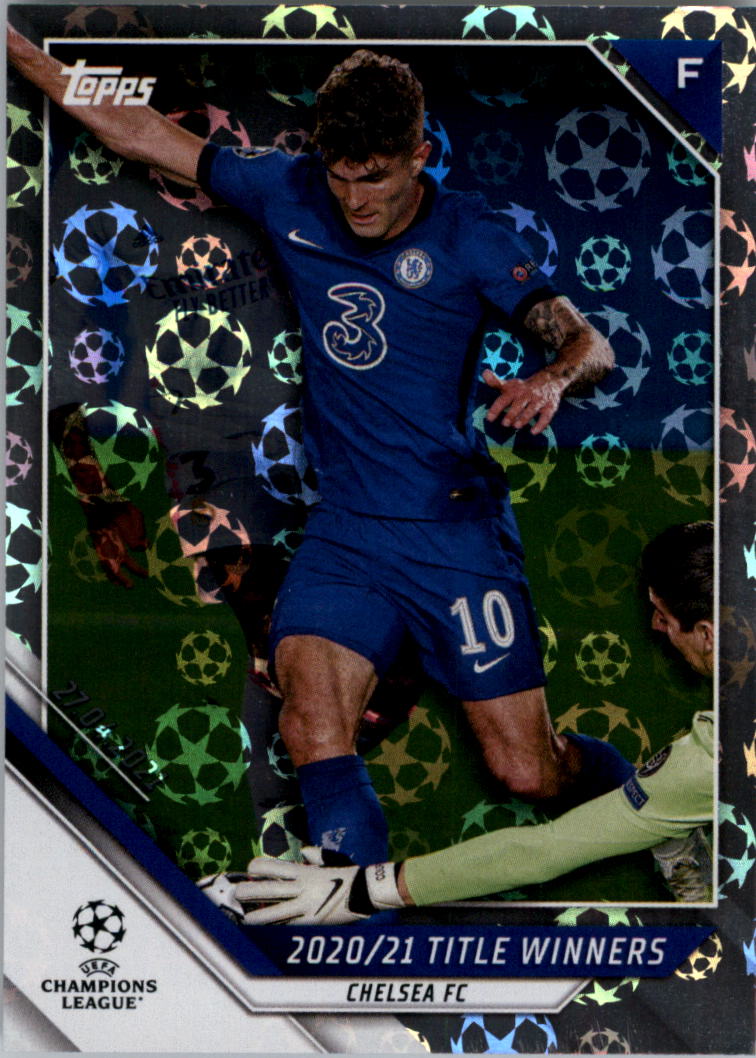 2021-22 Topps UEFA Champions League Starball Foil Soccer Card Pick