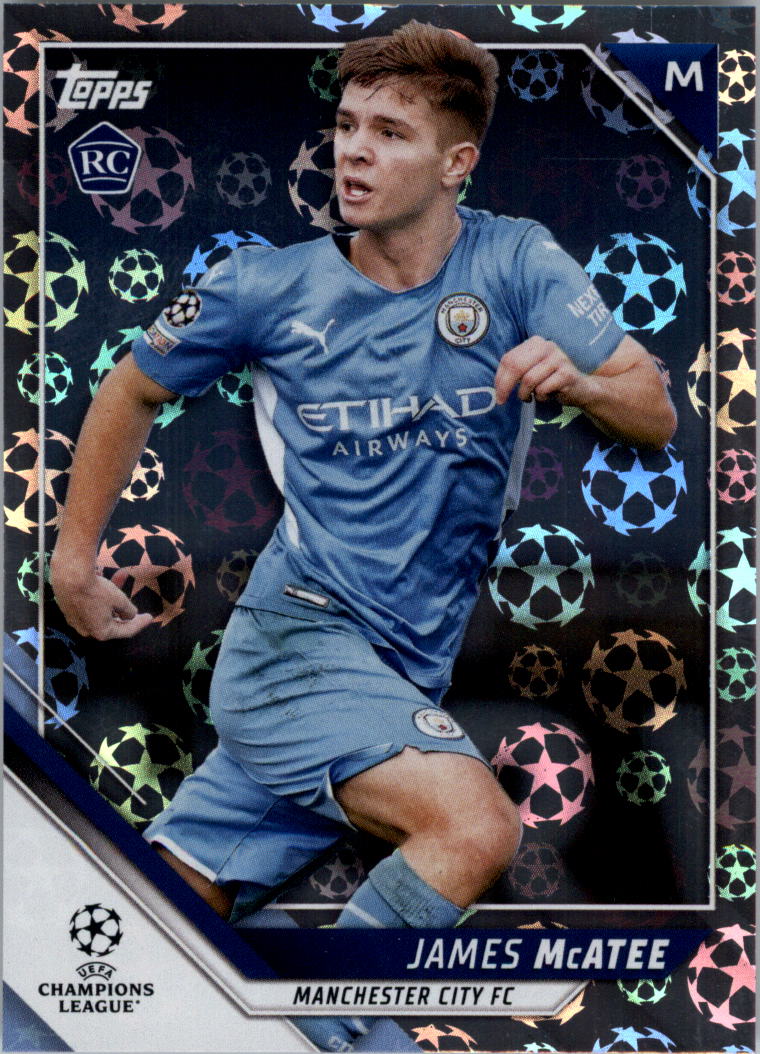 2021-22 Topps UEFA Champions League Starball Foil Soccer Card Pick