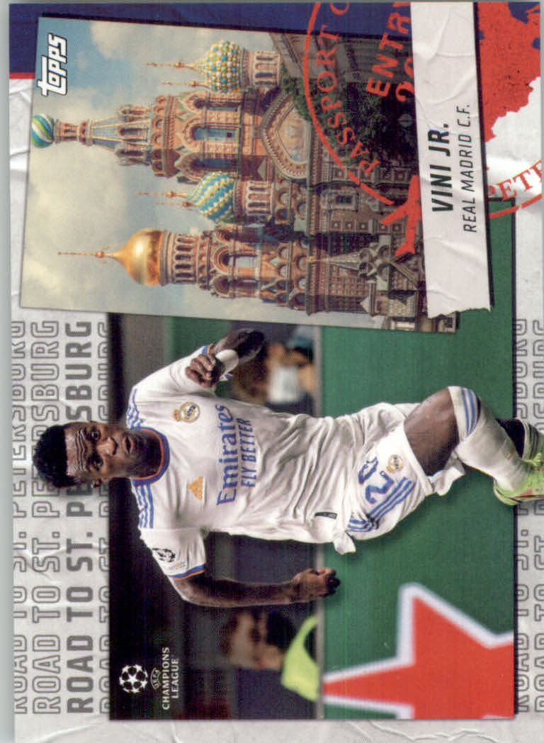 2021/2022 Topps UEFA Champions League Soccer "Road to St. Petersburg" Inserts