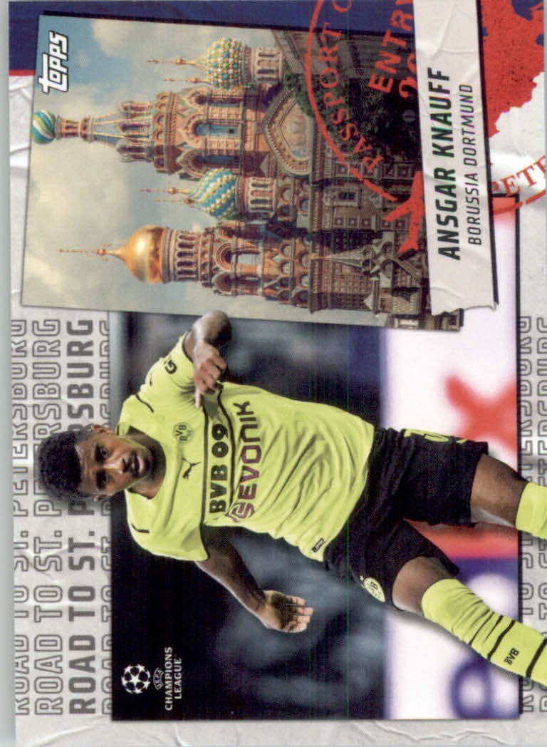 2021/2022 Topps UEFA Champions League Soccer "Road to St. Petersburg" Inserts