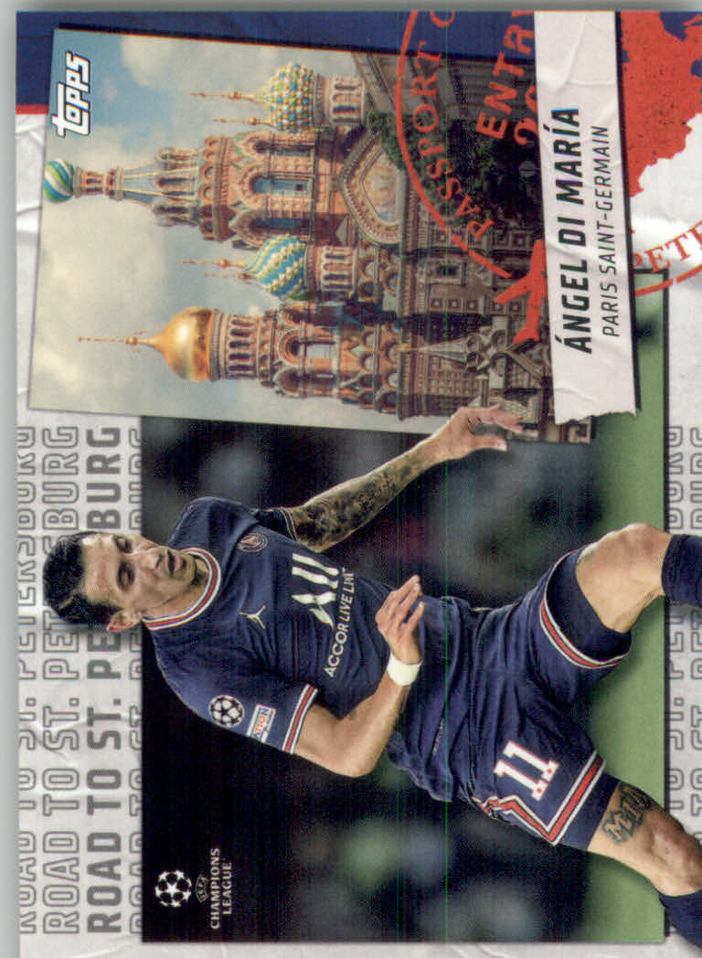 2021/2022 Topps UEFA Champions League Soccer "Road to St. Petersburg" Inserts