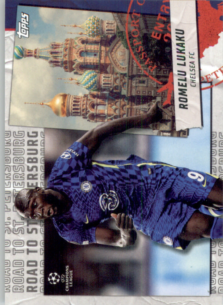 2021/2022 Topps UEFA Champions League Soccer "Road to St. Petersburg" Inserts