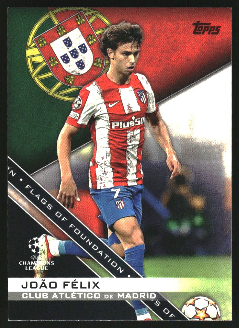 2021-22 Topps UEFA Champions League Flags of Foundation #FF16 Joao Felix