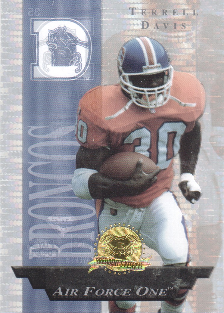 1996 CE President's Reserve Air Force One #35 Terrell Davis