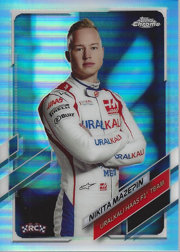2021 Topps Chrome Formula 1 Refractors Racing Card Pick (Inserts) - Picture 8 of 111