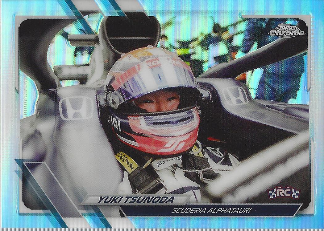 2021 Topps Chrome Formula 1 Refractors Racing Card Pick (Inserts) - Picture 24 of 111