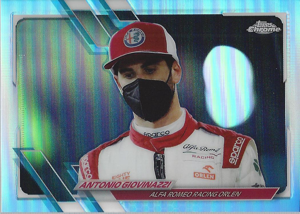 2021 Topps Chrome Formula 1 Refractors Racing Card Pick (Inserts) - Picture 32 of 111