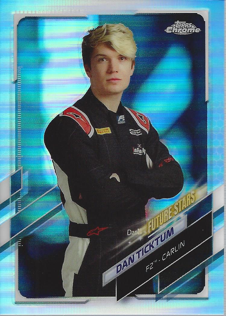 2021 Topps Chrome Formula 1 Refractors Racing Card Pick (Inserts) - Picture 40 of 111