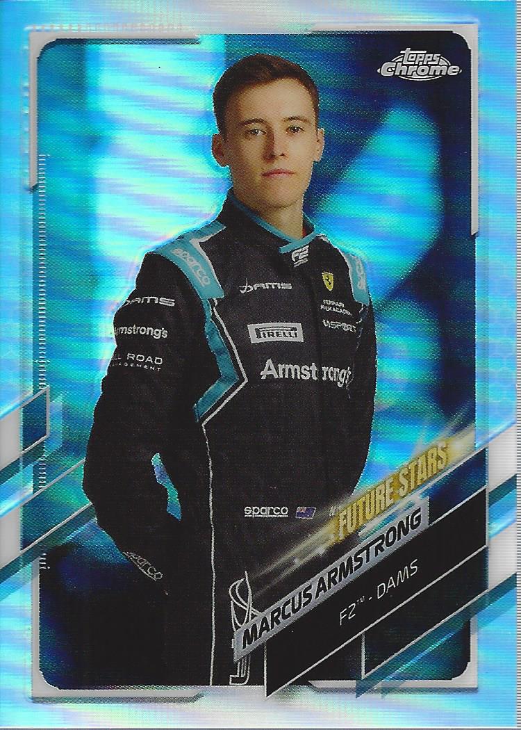 2021 Topps Chrome Formula 1 Refractors Racing Card Pick (Inserts) - Picture 46 of 111