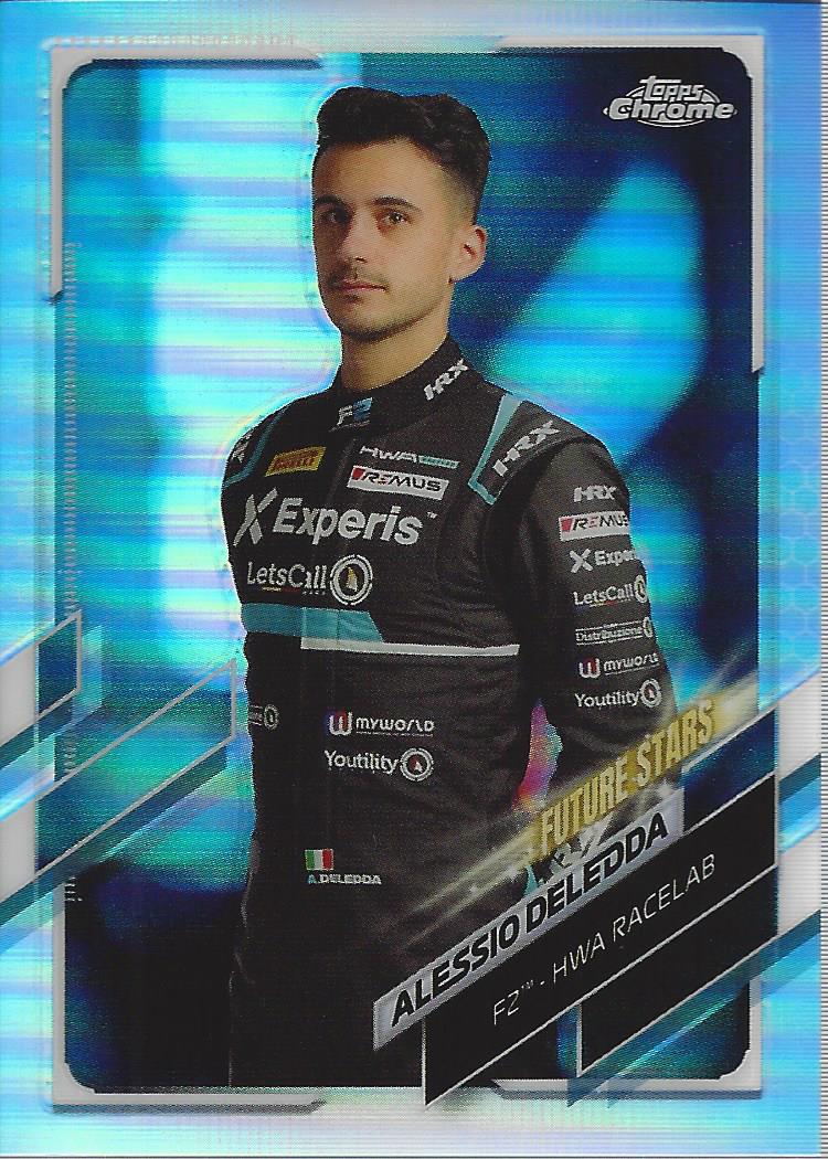 2021 Topps Chrome Formula 1 Refractors Racing Card Pick (Inserts) - Picture 50 of 111