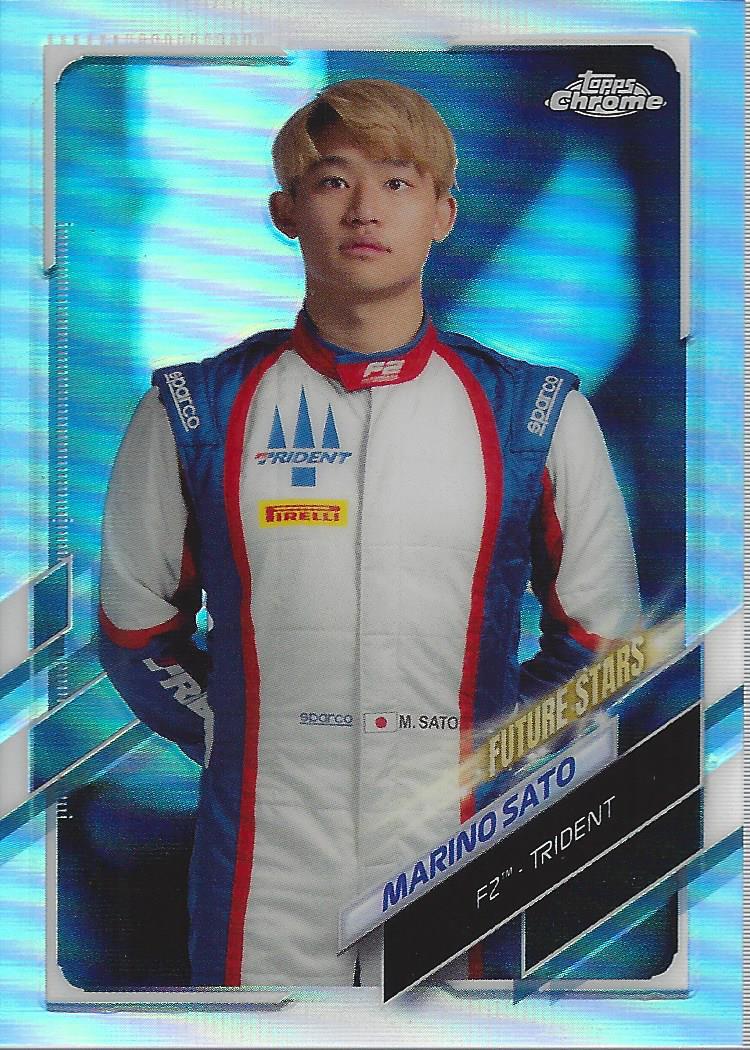 2021 Topps Chrome Formula 1 Refractors Racing Card Pick (Inserts) - Picture 54 of 111
