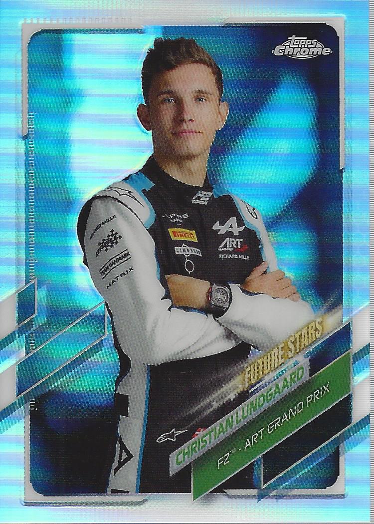 2021 Topps Chrome Formula 1 Refractors Racing Card Pick (Inserts) - Picture 56 of 111
