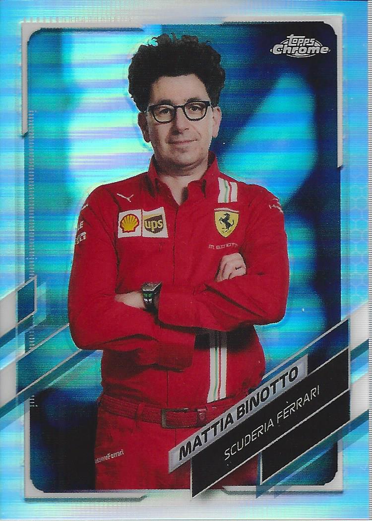 2021 Topps Chrome Formula 1 Refractors Racing Card Pick (Inserts) - Picture 62 of 111