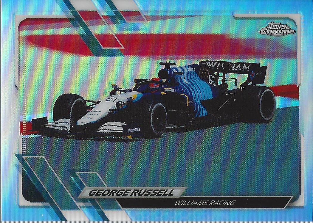 2021 Topps Chrome Formula 1 Refractors Racing Card Pick (Inserts) - Picture 88 of 111
