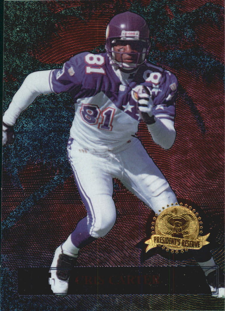 1996 CE President's Reserve Tanned Rested Ready #17 Cris Carter
