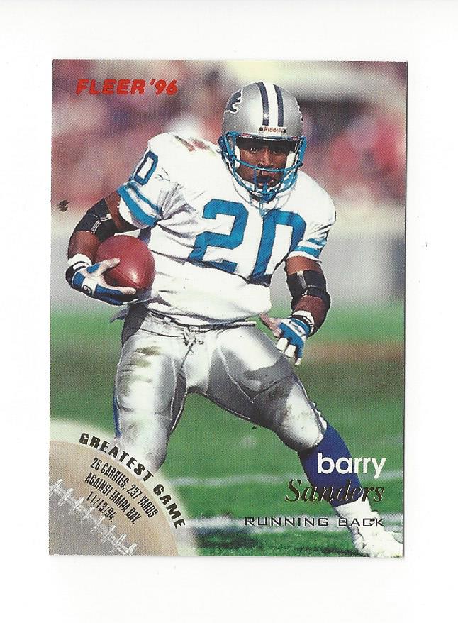 1997 Pro Line III DC - #68 Barry Sanders