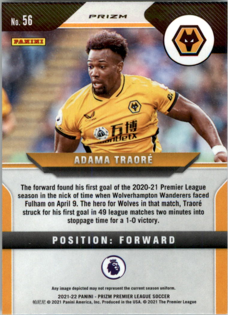 2021-22 Panini Prizm English Premier League Soccer Card Pick (Inserts) - Picture 57 of 145