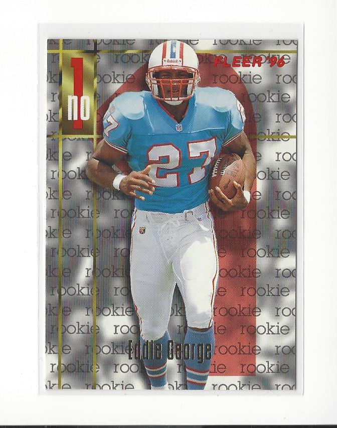 1996 Fleer #155 Eddie George RC