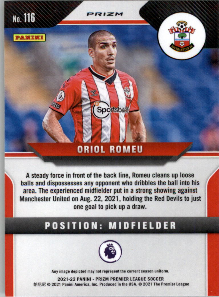 2021-22 Panini Prizm English Premier League Soccer Card Pick (Inserts) - Picture 83 of 145