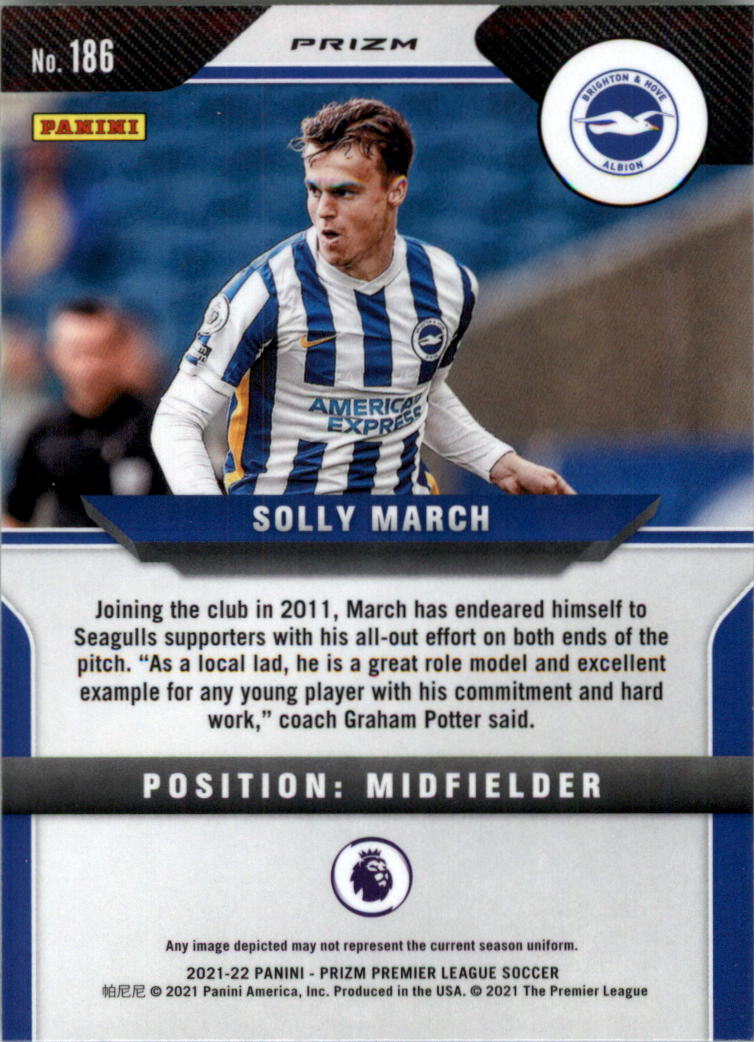 2021-22 Panini Prizm English Premier League Soccer Card Pick (Inserts) - Picture 89 of 145