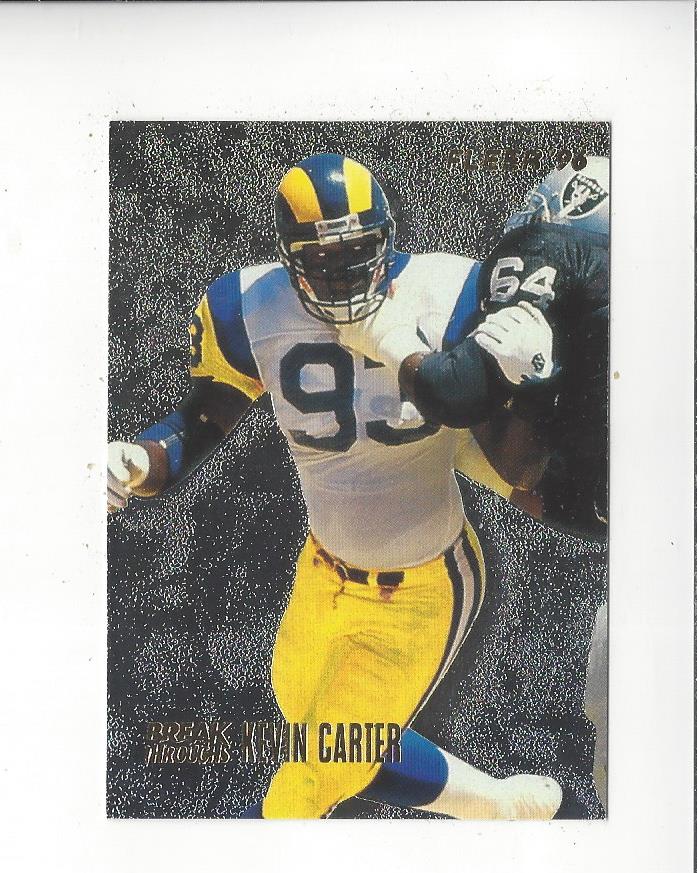 1996 Fleer Football Breakthroughs Insert Singles - You Choose - Picture 5 of 21