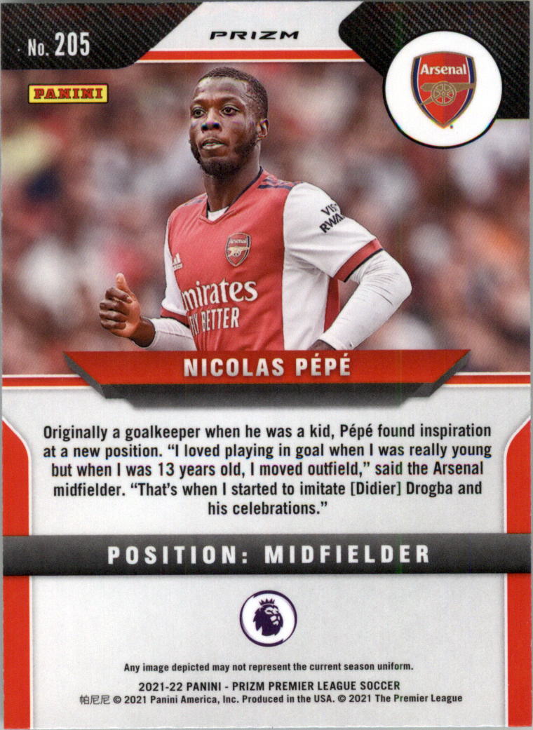 2021-22 Panini Prizm English Premier League Soccer Card Pick (Inserts) - Picture 91 of 145