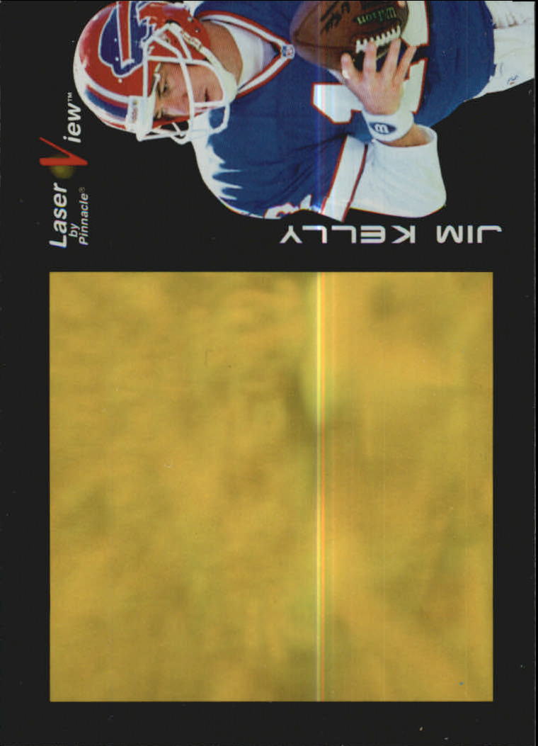 1996 Laser View Gold #1 Jim Kelly