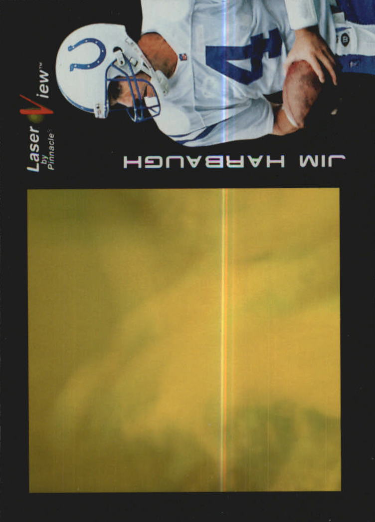 1996 Laser View Gold #8 Jim Harbaugh