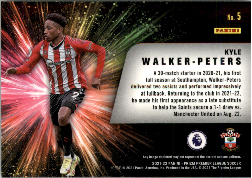 2021-22 Panini Prizm English Premier League Soccer Card Pick (Inserts) - Picture 23 of 145