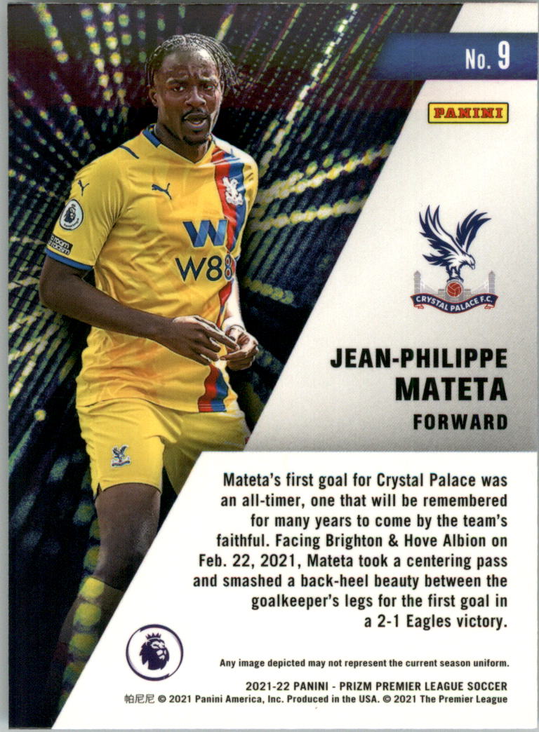 2021-22 Panini Prizm English Premier League Soccer Card Pick (Inserts) - Picture 33 of 145