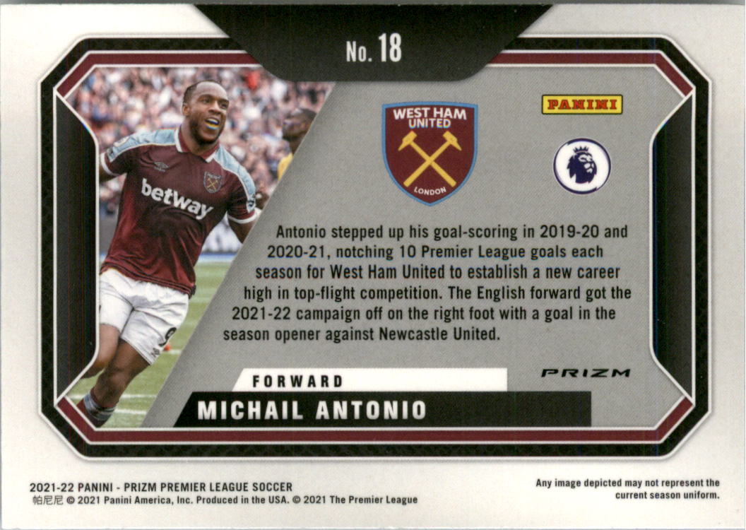 2021-22 Panini Prizm English Premier League Soccer Card Pick (Inserts) - Picture 139 of 145