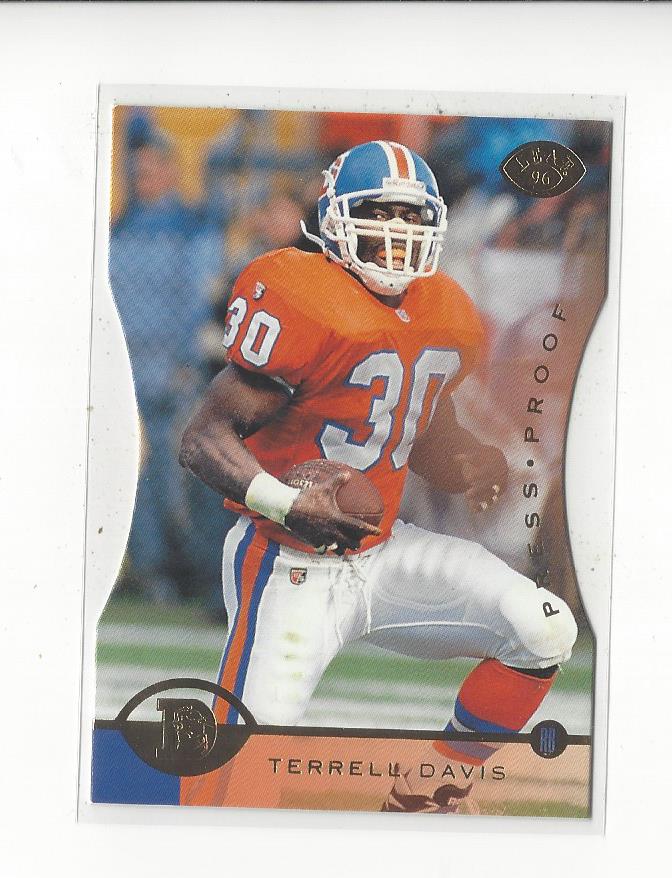 1996 Leaf Press Proofs #58 Terrell Davis