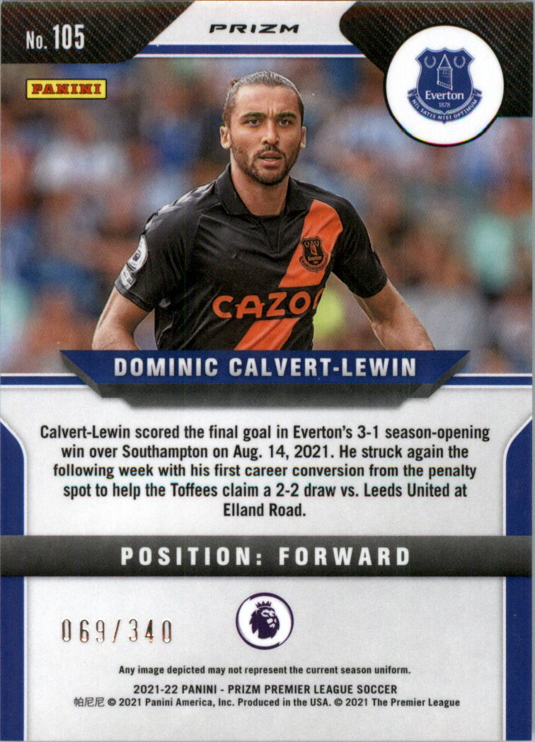 2021-22 Panini Prizm English Premier League Soccer Card Pick (Inserts) - Picture 43 of 145