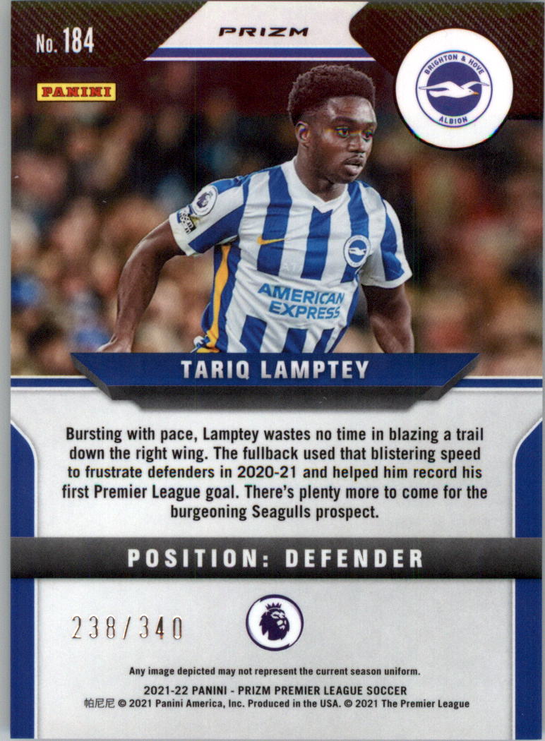 2021-22 Panini Prizm English Premier League Soccer Card Pick (Inserts) - Picture 47 of 145