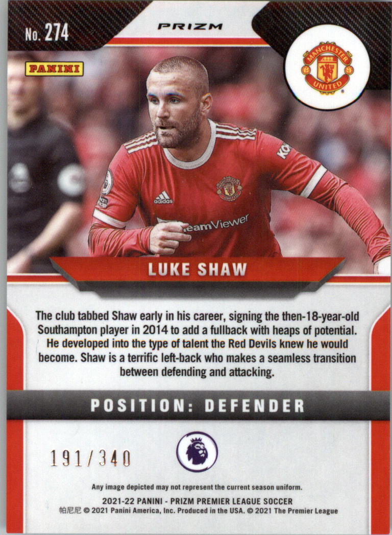 2021-22 Panini Prizm English Premier League Soccer Card Pick (Inserts) - Picture 51 of 145