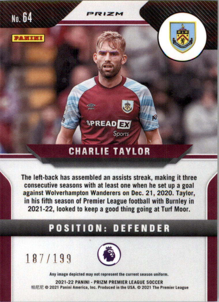 2021-22 Panini Prizm English Premier League Soccer Card Pick (Inserts) - Picture 115 of 145