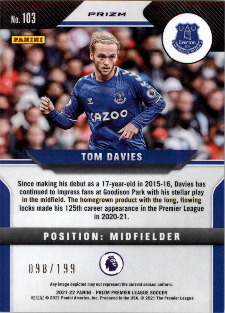 2021-22 Panini Prizm English Premier League Soccer Card Pick (Inserts) - Picture 117 of 145