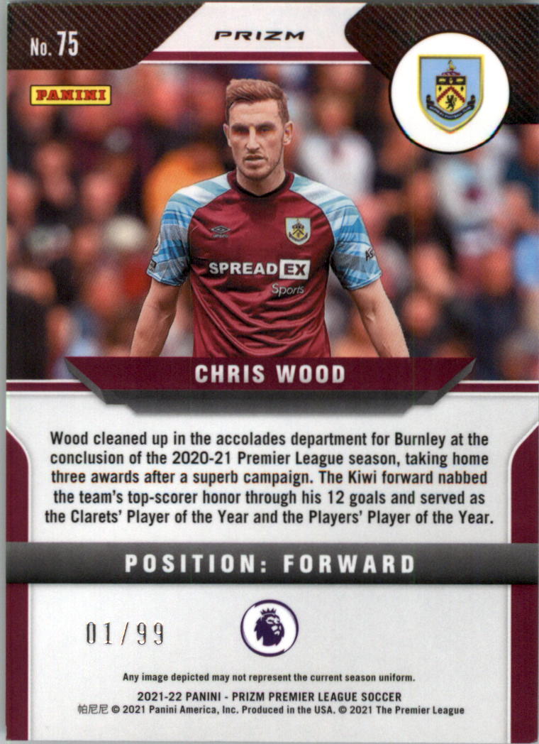 2021-22 Panini Prizm English Premier League Soccer Card Pick (Inserts) - Picture 107 of 145